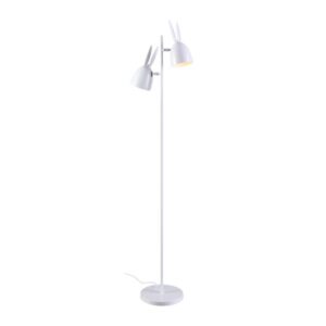 Podna lampa Forma DF4803-2F BL odličan je izbor za sobu vašeg mališana. Dolazi u beloj boji, s dva E27 grla. Izrađena je od metala i plastike u dimenziji od 1560x250mm, što je čini praktičnom i modernom, idealnom za svaki prostor.