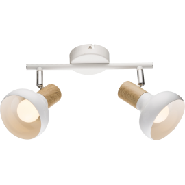 M160620 bela Spot lampa 2xE14 40W