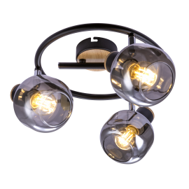 M180132 crna Spot lampa 3xE14 40W