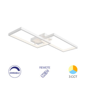 40W-REMOTE-IP20-LED PLAFONJERA