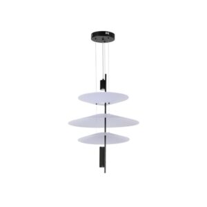 LED viseća lampa Forma FK2008-16VS BK predstavlja spoj elegancije i savremenog dizajna. Zahvaljujući elegantnoj crnoj boji, unosi luksuznu notu u svaki enterijer, doprinoseći modernom i sofisticiranom izgledu vašeg prostora. Opremljena je integrisanim LED svetlom jačine 16W, koje emituje toplu svetlost (3000K) – idealnu za stvaranje prijatne i opuštajuće atmosfere. Kvalitetna izrada od metala i akrila osigurava dugotrajnost i vizuelnu privlačnost. Sa dimenzijama od Ø500xØ360mm x 2, ova lampa je idealna za osvetljavanje trpezarija, dnevnih ili spavaćih soba, gde će se isticati kao centralni dekorativni element.