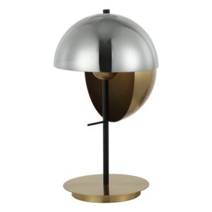 Stona lampa Forma FK7021-1T BK+SG sa jednim grlom (E27), predstavlja savršen spoj elegancije i funkcionalnosti. Kombinacija metala(boja zlata) i stakla (crna boja) donosi toplinu i sofisticiranost u svaki prostor, nudeći savremeni izgled sa klasičnim dodirima. Ova lampa se lako uklapa u različite stilove enterijera.Zbog svojih dimenzija od 300x510mm idealna je za radne stolove, noćne ormariće ili kao dekorativni element u dnevnom boravku