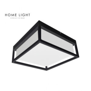 Led spoljna svetiljka, crne boje, snage 20W i neutralno bele boje svetla (4000K). IP54 zaštita.