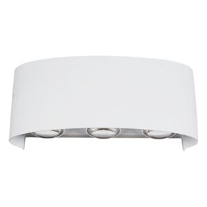 Nadgradna spoljna LED lampa Forma S4367 WH sa snagom od 6W sa integrisanim LED izvorom i temperaturom svetla od 4000K pružiće vam snažno i neutralno spoljno osvetljenje.Napravljena je od metala bele boje.Ima IP54 zaštitu što je čini idealnim rešenjem za osvetljavanje spoljnog prostora.Zbog svojih dimenzija od 165x75mm ova lampa je diskretna i lako se integriše u bilo koji spoljni ambijent.