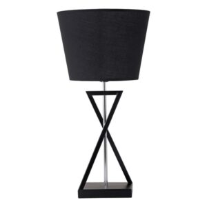 Stona lampa Forma F7122-1T BK sa jednim grlom (E27), predstavlja savršen spoj elegancije i funkcionalnosti. Kombinacija metala(crna boja) i tekstila (crna boja) donosi toplinu i sofisticiranost u svaki prostor, nudeći savremeni izgled sa klasičnim dodirima. Ova lampa se lako uklapa u različite stilove enterijera.Zbog svojih dimenzija od 300x600mm idealna je za radne stolove, noćne ormariće ili kao dekorativni element u dnevnom boravku