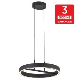 LED VISILICA 32W 3000K peščano crna