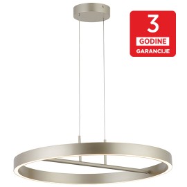 LED VISILICA 32W 3000K crna + šampanj zlatna