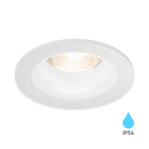 OKRUGLA-BELA-IP54-PLAFONSKI NOSAC SIJALICA