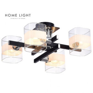LUSTER 4*E14 CRNA/HROM
