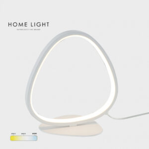 Stona lampa SOLEA 22 sa 12W LED svetlom omogućava izbor boje svetlosti, a njen moderni beli dizajn savršeno se uklapa u kancelarije i radne prostore, pružajući efikasnu i prijatnu rasvetu.