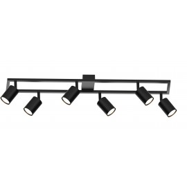 CRNA spot lampa 6xGU10 max. 35W