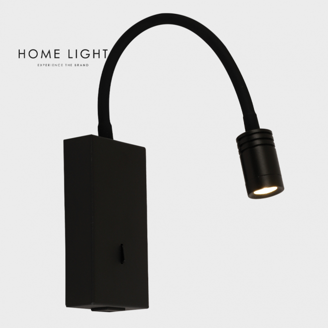 Minimalistička zidna led lampa sa 3W LED svetlom pruža usmereno svetlo koje je idealno za čitanje i druge situacije gde je potrebna precizna, fokusirana rasveta.