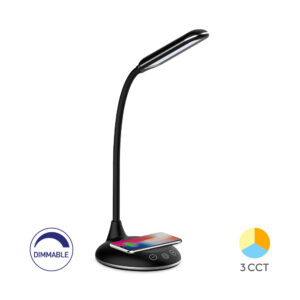 5W-CRNA-DIMABILNA-STONA LAMPA + WIRELESS PUNJENJE