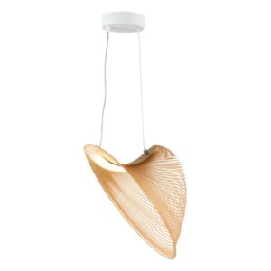 LED visilica Forma FK2014-9V koja dolazi u boji drveta izrađen od drveta i akrila modernog dizajna, sa jačinom od 9W sa integrisanim LED svetlom i bojom svetla od 3000K,omogućiče vam dugotrajno i elegantno osvetljenje.Zbog svojih dimenzija od 400x300mm ova visilica je idealna za osvetljenje trpezarije, spavaće ili dnevne sobe.