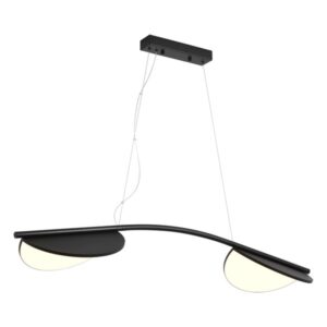 LED viseća lampa Forma FK2017-45VL u elegantnoj crnoj boji izrađena je od kvalitetnog metala i plastike, što joj daje moderan izgled i dugotrajnost. Sa jačinom od 45W i integrisanim LED svetlom tople bele boje od 3000K, ova visilica pruža prijatno, ravnomerno i energetski efikasno osvetljenje. Zahvaljujući impresivnim dimenzijama 1680 × 1305 mm, savršeno se uklapa u prostrane enterijere poput trpezarije, dnevne ili spavaće sobe. Njena savremena forma čini je ne samo izvorom svetlosti, već i dekorativnim elementom koji prostoru daje sofisticiran i minimalistički karakter.