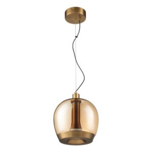 LED visilica Forma F2086-13V SG+AM kombinuje moderan dizajn sa sofisticiranim detaljima u zlatnoj boji i amber staklu, unoseći toplinu i eleganciju u svaki prostor. Sa integrisanim LED svetlom snage 13W i prijatnom toplom belinom od 3000K, pruža dugotrajno, efikasno i ambijentalno osvetljenje. Zahvaljujući dimenzijama od 220×1730 mm, idealna je za trpezariju, dnevnu ili spavaću sobu — bilo da želite da istaknete prostor ili stvorite ugođaj za opuštanje.