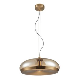 LED visilica Forma F2086-20V SG+AM kombinuje moderan dizajn sa sofisticiranim detaljima u zlatnoj boji i amber staklu, unoseći toplinu i eleganciju u svaki prostor. Sa integrisanim LED svetlom snage 20W i prijatnom toplom belinom od 3000K, pruža dugotrajno, efikasno i ambijentalno osvetljenje. Zahvaljujući dimenzijama od 450×1670 mm, idealna je za trpezariju, dnevnu ili spavaću sobu — bilo da želite da istaknete prostor ili stvorite ugođaj za opuštanje.