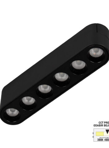 LED magnetna svetiljka CCT ULTRA SLIM FMS2001-6W