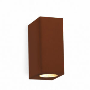 SVETILJKA W10412 ZIDNA 2*GU10 IP65 CORTEN