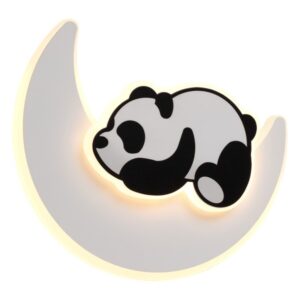 LED zidna lampa Forma DF4908-12Z WH sa pandom savršen je izbor za sobu vašeg mališana. Sa snagom od 12W i toplom bojom svetla (3000K), stvoriće prijatnu atmosferu u prostoru. Izrađena je od metala i plastike u dimenziji od 239x251x51mm, idealna je za dečiji kutak.