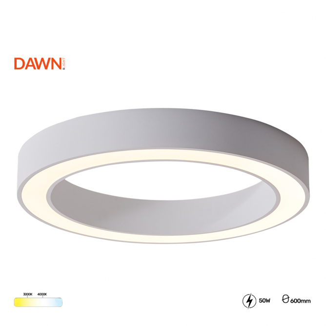 VESTA 680 LED plafonjera snage 50W idealna je za kancelarije, sale za sastanke i prodajne prostore, kao i za veće stambene prostorije. Izbor boje svetla omogućava prilagođavanje različitim namena­ma prostora. Pouzdana LED tehnologija garantuje snažno, ravnomerno osvetljenje i nisku potrošnju energije.