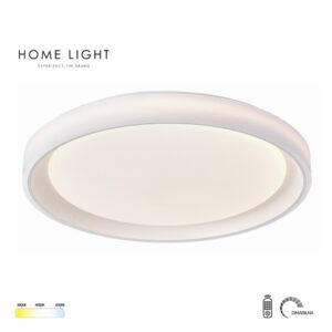 Plafonska LED svetiljka SOLEA 100 24/48W dimabilna sa CCT funkcijom omogućava podešavanje temperature svetla i snage osvetljenja, pružajući maksimalnu kontrolu nad ambijentom. Idealna je za dnevnu sobu, spavaću sobu ili kancelariju, uz energetski efikasno i prilagodljivo osvetljenje. Zahvaljujući izboru između 3000K, 4000K i 6000K, kao i mogućnosti podešavanja jačine svetla, lako prilagođavaš prostor – od toplog i opuštajućeg do radnog osvetljenja. Infracrveni daljinski upravljač omogućava jednostavno upravljanje svim funkcijama, uključujući dimovanje, noćni režim, tajmer za gašenje i memoriju poslednjeg podešavanja. Sa efikasnošću od 120 lm/W i kvalitetnim LED SMD diodama, obezbeđuje snažno i ravnomerno osvetljenje uz manju potrošnju energije. Moderan dizajn i izrada od metala i PMMA materijala čine je dugotrajnim i pouzdanim rešenjem za savremene enterijere.