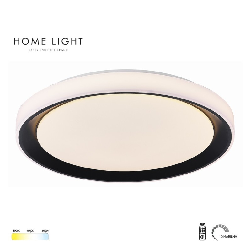 LED plafonjera, plafonska svetiljka 24/48W CCT crna sa daljinskim upravljanjem pruža podesivo osvetljenje (3000K–6000K) za dnevnu sobu, spavaću sobu i moderne enterijere. Dimabilna rasveta sa promenom snage omogućava maksimalnu kontrolu ambijenta i uštedu energije. Model SOLEA 101 predstavlja savremeno rešenje za plafonsku rasvetu koje kombinuje funkcionalnost i minimalistički dizajn. Zahvaljujući CCT tehnologiji, moguće je birati između toplog, neutralnog i hladnog svetla, u zavisnosti od potrebe i doba dana. Ova svetiljka automatski prilagođava snagu u odnosu na temperaturu boje: radi sa 24W pri toplom (3000K) i hladnom svetlu (6000K), dok pri neutralnom svetlu (4000K) koristi maksimalnih 48W, uz mogućnost dodatnog dimovanja. Ugrađeni LED modul (120 lm/W, Ra>80) obezbeđuje kvalitetno i ravnomerno osvetljenje, dok funkcije poput memorije, noćnog režima i tajmera za gašenje dodatno povećavaju komfor korišćenja. Daljinski upravljač omogućava jednostavno podešavanje svih opcija. Crna završna obrada i kombinacija materijala (metal + PMMA) čine ovu lampu idealnom za moderne i minimalističke prostore.
