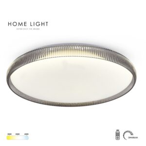 SOLEA 119 LED plafonjera sa promenljivom snagom 24W/48W i 3CCT funkcijom pruža moderno, fleksibilno i energetski efikasno osvetljenje za svaki prostor. Uz infracrveni daljinski upravljač, lako se podešava jačina i boja svetla prema potrebama. Svetiljka radi tako što menja snagu u zavisnosti od boje svetla: 24W pri toplom (3000K) i hladnom (6000K) svetlu, dok je 48W pri neutralnom (4000K) svetlu, uz mogućnost dimovanja jačine osvetljenja. Ugrađene funkcije uključuju memoriju poslednjeg podešavanja, noćno svetlo i automatsko gašenje nakon 30 sekundi, što povećava praktičnost u svakodnevnoj upotrebi. Dim siva (smoke grey) završna obrada daje moderan i elegantan izgled koji se lako uklapa u savremene enterijere. SMD 2835 LED tehnologija sa 120 lm/W i CRI Ra>80 obezbeđuje jako, ravnomerno i prirodno osvetljenje uz nisku potrošnju energije.