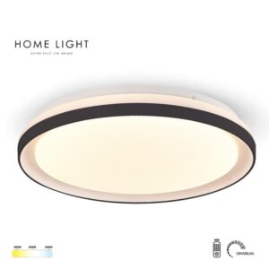 SOLEA 123 LED plafonjera sa promenljivom snagom 24W/48W i 3CCT funkcijom pruža fleksibilno i energetski efikasno osvetljenje za svaki prostor. Zahvaljujući daljinskom upravljaču, lako podešavate jačinu i boju svetla prema potrebama. Svetiljka menja snagu u zavisnosti od boje svetla: 24W pri toplom svetlu (3000K) i hladnom svetlu (6000K), dok je 48W pri neutralnom svetlu (4000K), uz mogućnost dimovanja. Poseduje praktične funkcije kao što su memorija poslednjeg podešavanja, noćno svetlo i automatsko gašenje nakon 30 sekundi, što je čini idealnom za svakodnevnu upotrebu. Minimalistički crni dizajn lako se uklapa u sve tipove enterijera – od dnevnih i spavaćih soba do kuhinja i hodnika. Efikasna LED tehnologija obezbeđuje dug vek trajanja, ravnomerno osvetljenje i nisku potrošnju energije.