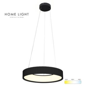 SOLEA 70 luster 40W CCT crni je moderan LED luster za dnevnu sobu, trpezariju i poslovne prostore koji pruža snažno i ravnomerno osvetljenje uz potpunu kontrolu ambijenta. Zahvaljujući CCT funkciji, omogućava jednostavno podešavanje temperature svetla (toplo, neutralno, hladno) u skladu sa potrebama prostora. Crna završna obrada doprinosi čistom i elegantnom izgledu, dok minimalistički dizajn omogućava lako uklapanje u savremene enterijere. Idealan je za veće prostorije gde je potrebna kombinacija funkcionalnosti i modernog stila.