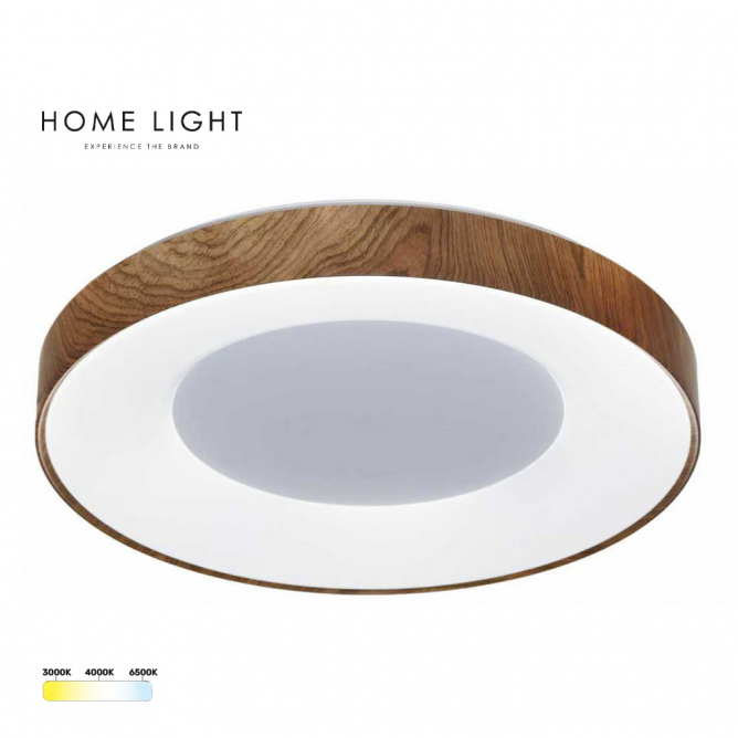 SOLEA 78 LED plafonjera 20W CCT Drvo kombinuje prirodan dizajn i naprednu LED tehnologiju za maksimalnu funkcionalnost i uštedu energije. Plafonjera sa podesivom bojom svetla (CCT) omogućava potpunu kontrolu ambijenta u prostoru. Dekor u imitaciji drveta unosi toplinu i prirodnu estetiku u enterijer, što ovu plafonjeru čini savršenim izborom za dnevne boravke, trpezarije i moderne stanove sa skandinavskim ili minimalističkim stilom. Snaga od 20W pruža dovoljno svetlosti za srednje velike prostorije, dok ravnomerna distribucija svetla eliminiše senke i stvara prijatnu atmosferu. CCT opcija omogućava promenu temperature svetla prema potrebi – od tople za opuštanje do hladne za radne aktivnosti. Dug vek trajanja LED modula znači pouzdano i dugoročno rešenje rasvete.