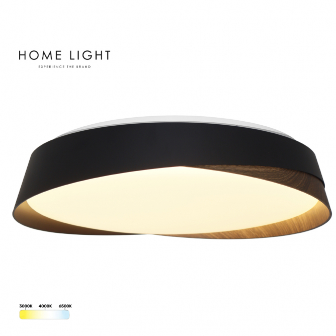 SOLEA 79 LED plafonjera 20W CCT Crna/Drvo je moderna plafonska lampa sa kombinacijom crnog kućišta i drvenog dekora, uz mogućnost podešavanja temperature svetla. Energetski štedljiva LED plafonjera pruža snažno i ravnomerno osvetljenje za savremene prostore. Kombinacija crne boje i drveta daje sofisticiran, kontrastan izgled koji se savršeno uklapa u industrijski, moderni ili minimalistički enterijer. Sa snagom od 20W, ova plafonjera je idealna za dnevne sobe, hodnike, kancelarije i komercijalne prostore. CCT funkcija omogućava jednostavno biranje između toplog, neutralnog i hladnog svetla, čime se prostor lako prilagođava različitim potrebama – od relaksacije do radne produktivnosti. LED izvor svetlosti obezbeđuje dugotrajnost i smanjenu potrošnju energije.