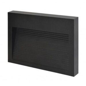 M953060 crna pravougaona 10W 4000K zidna LED lampa-spoljna nadgradna IP65