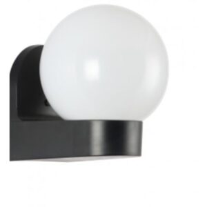 M999040 IP44 max.1x60W E27 bela kugla zidna lampa
