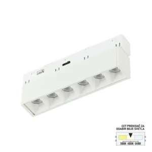 LED magnetna svetiljka CCT FM2001-⁠6 WH