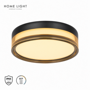 LED PLAFONJERA BLM230CW 18W CCT CRNA IP65