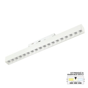 LED magnetna svetiljka CCT FM2001-⁠18 WH
