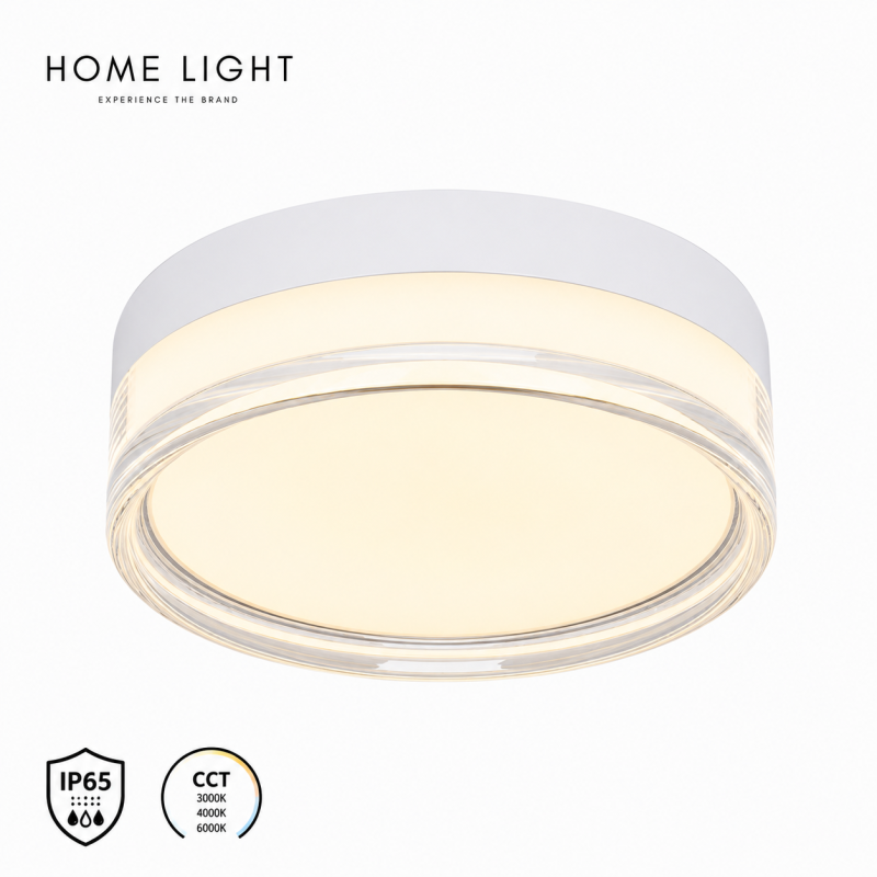 LED PLAFONJERA BLM230CW 18W CCT BELA IP65