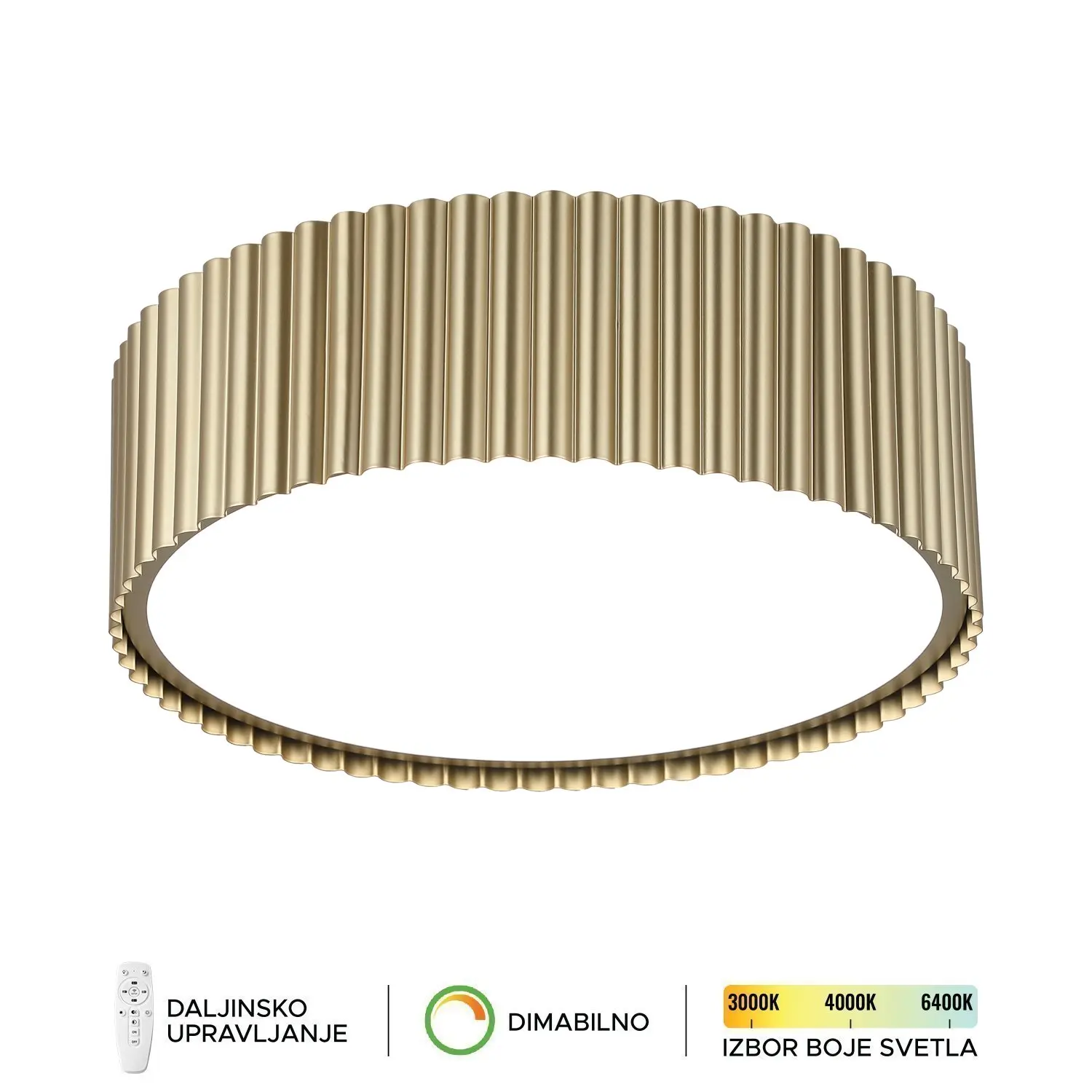 LED plafonska lampa F2095-⁠62P SG